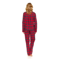 Piżama damska PM 7125 red check