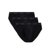 Slipy tanga 1582 3-pak czarne
