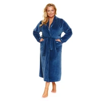 Szlafrok SWA 1078 deep blue plus