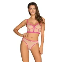 Top i figi Nudelia neon pink