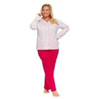 Piżama PM 5282 viva magenta plus