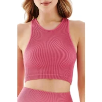 Top Seamless halter rib 1203