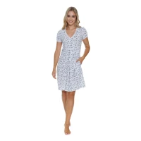 Koszula nocna TCB 5335 navy bloom