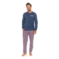 Piżama męska PMB 7147 deep blue plus