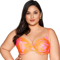 Biustonosz kąpielowy SK 214 tangerine