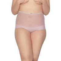 Figi Glam low pudrowy róż plus