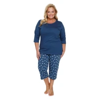 Piżama damska PB 7264 deep blue