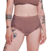 Figi Romance maxi brązowe
